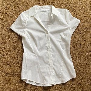 💛2/$12 NY and Co Short Sleeve Button Down